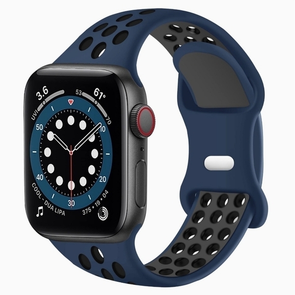 Silicone Apple watch Band 42mm, 44mm band 45mm band 49mm band Sport, 46mm - Picture 1 of 3